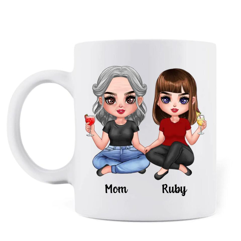 Personalized To My Daughter-In-Law Coffee Mug - Gift Idea From Mother-In-Law - He's Yours Now No Returns Or Refunds