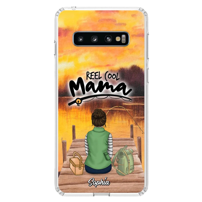 Custom Personalized Fishing Mom Phone Case - Mother's Day Gift Idea For Fishing Lovers - Reel Cool Mama - Case for iPhone/Samsung