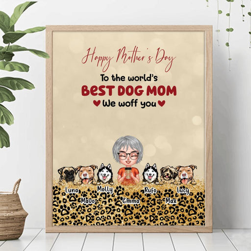 Personalized Dog And Owner Posters For Sale
