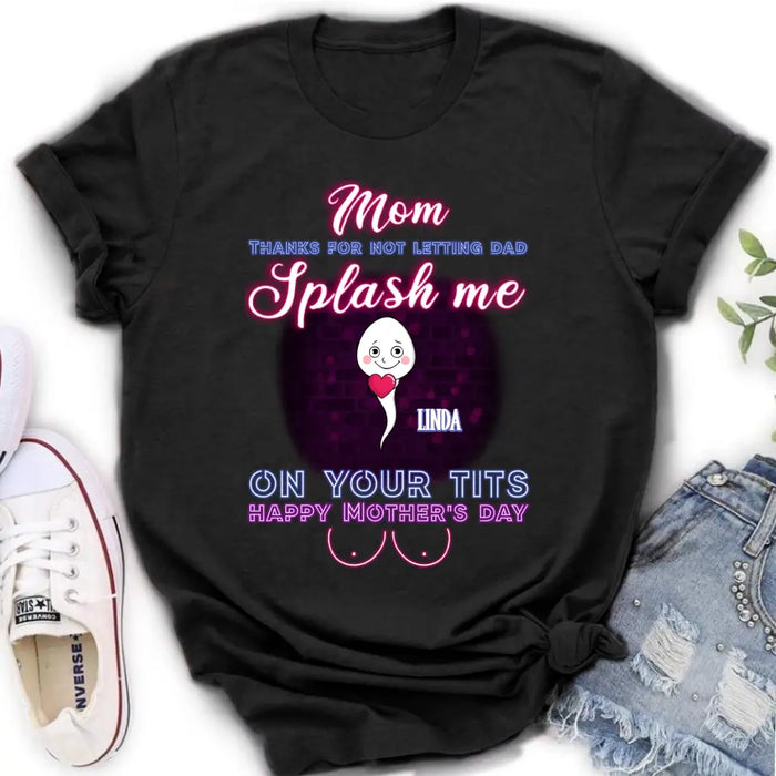 Personalized Sperms Shirt/Long sleeve/Sweatshirt/Hoodie - Best Gift Idea For Mom - Up to 6 Sperms