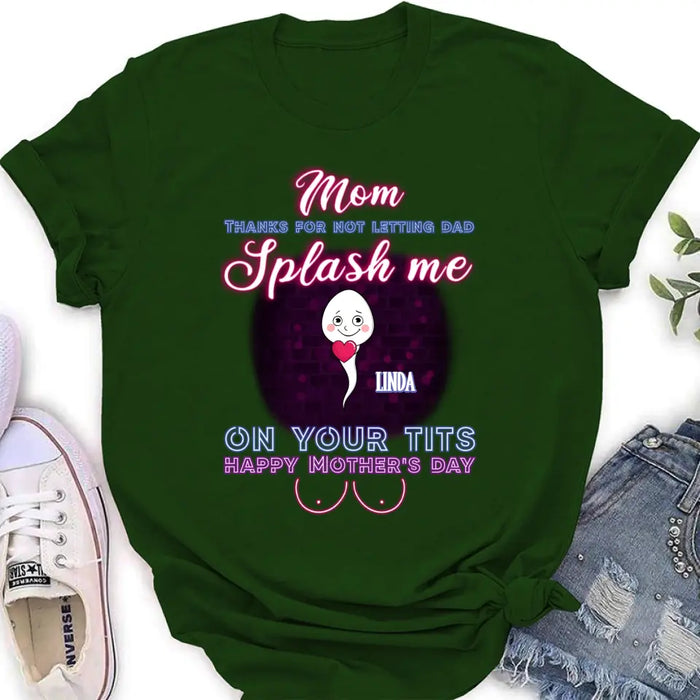 Personalized Sperms Shirt/Long sleeve/Sweatshirt/Hoodie - Best Gift Idea For Mom - Up to 6 Sperms