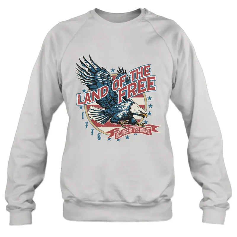 Personalized Veteran Shirt - Father's Day Gift Idea For Veteran - Land Of The Free Because Of The Brave