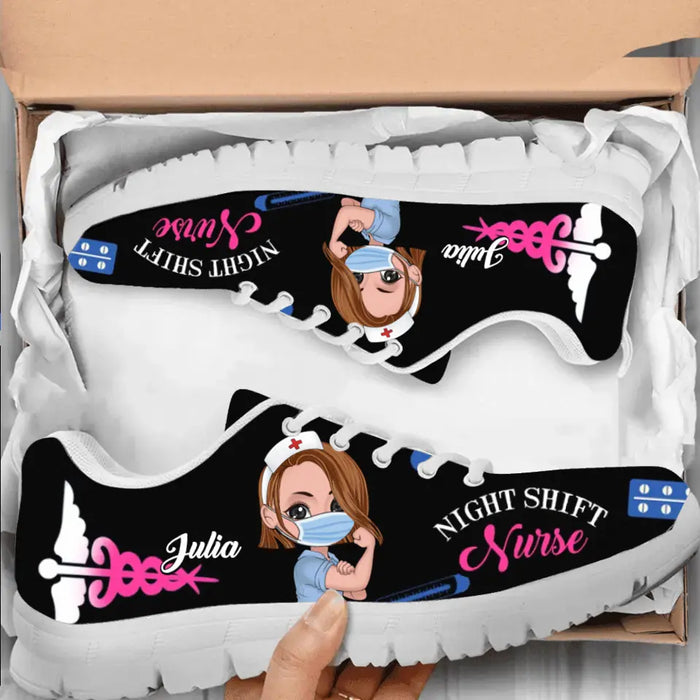 Custom Personalized Nurse Sneakers - Gift Idea For Nurses/Mother's Day