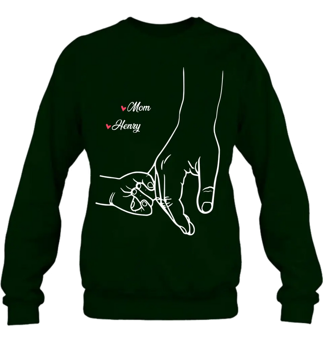 Personalized Mom & Kids Custom Name Shirt/Hoodie - Gift Idea For Mother/Kids/Mother's Day - Up to 5 Kids