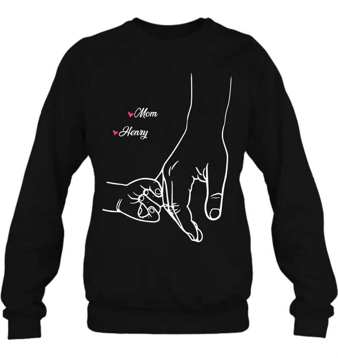 Personalized Mom & Kids Custom Name Shirt/Hoodie - Gift Idea For Mother/Kids/Mother's Day - Up to 5 Kids