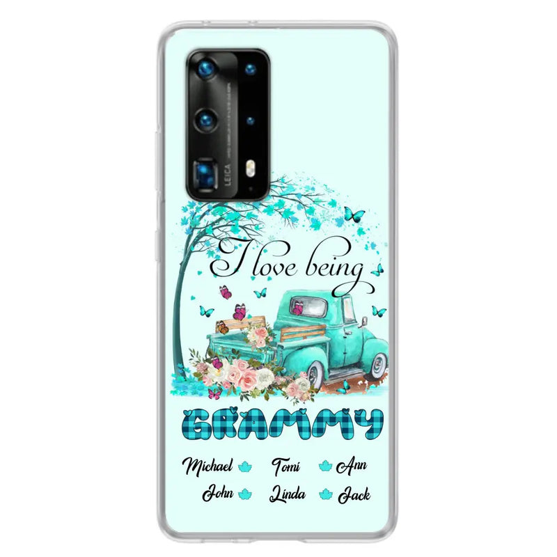 Personalized Phone Case - I Love Being Grandma - R5OIKQ -TQ