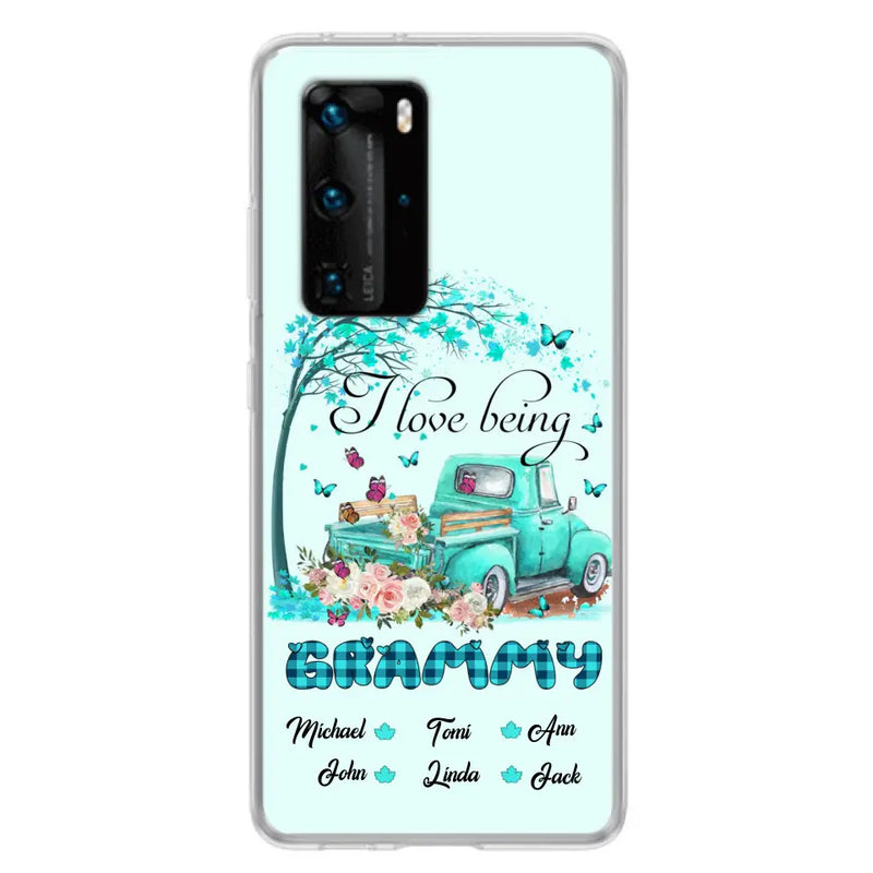 Personalized Phone Case - I Love Being Grandma - R5OIKQ -TQ