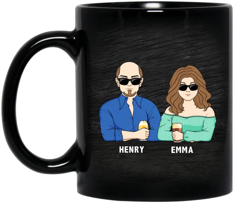 Personalized Father's Day Coffee Mug - Gift Idea For Dad/Father's Day - Dad You're Hard To Buy Gifts For