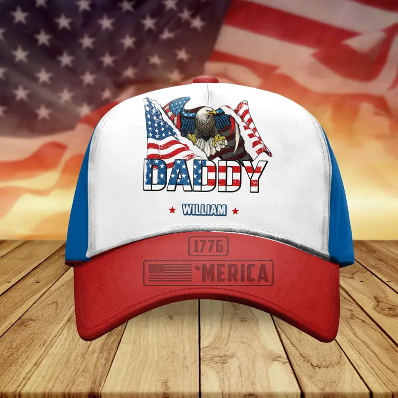 Personalized Dad Classic Cap - Gift Idea for Father's Day