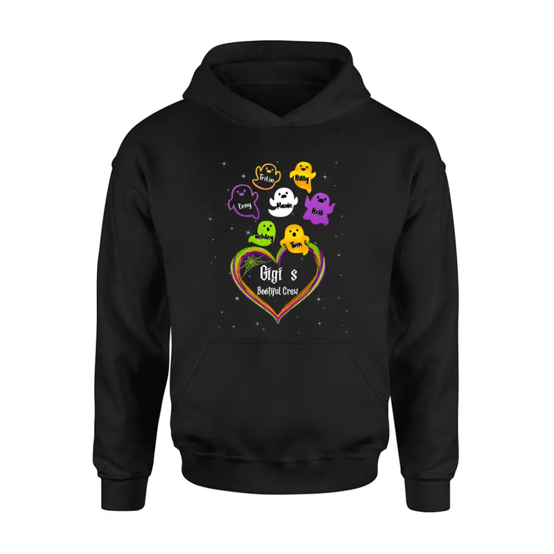Custom Personalized Gigi's Bootiful Crew T-shirt/Sleeve/Sweatshirt/Hoodie - Halloween gift for Grandma - Up to 7 Grandkids