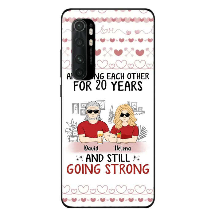 Custom Personalized Couple Phone Case - Best Gift Idea For Couple/Husband/Father's Day - Annoying Each Other For 20 Years And Still Going Strong - Case For Oppo/Xiaomi/Huawei
