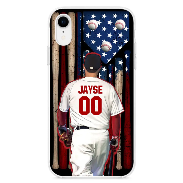 Custom Personalized Baseball Phone Case - Best Gift Idea For Baseball Lovers