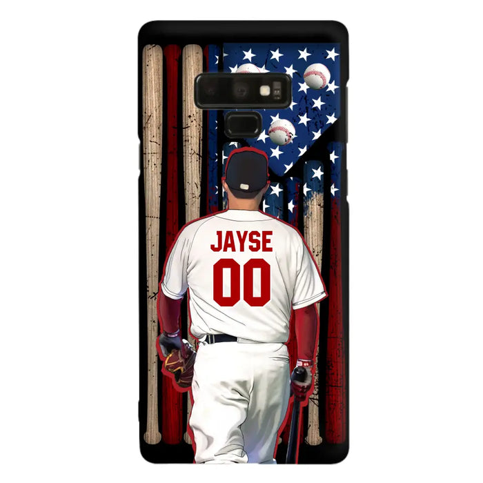 Custom Personalized Baseball Phone Case - Best Gift Idea For Baseball Lovers