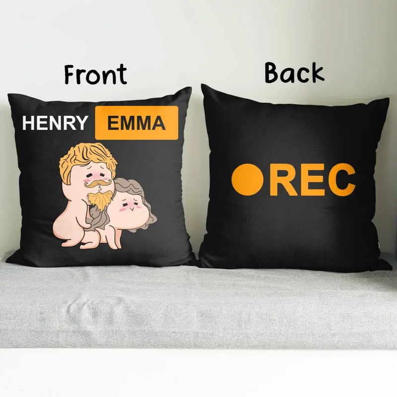 Personalized Pillow Cover - Best Gift Idea For Husband/Wife/Birthday/Anniversary