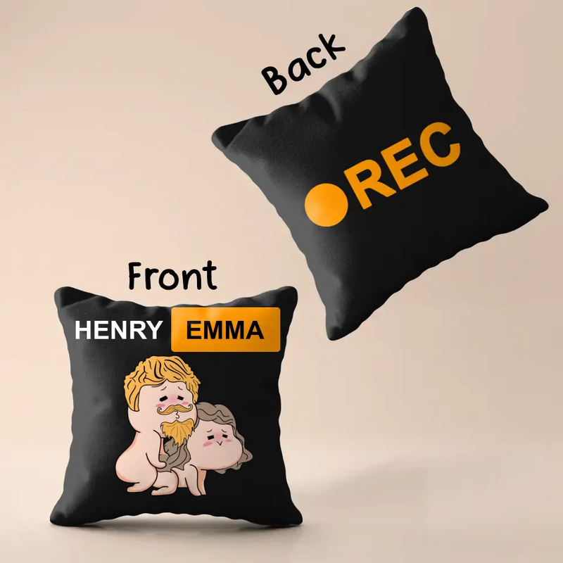 Personalized Pillow Cover - Best Gift Idea For Husband/Wife/Birthday/Anniversary