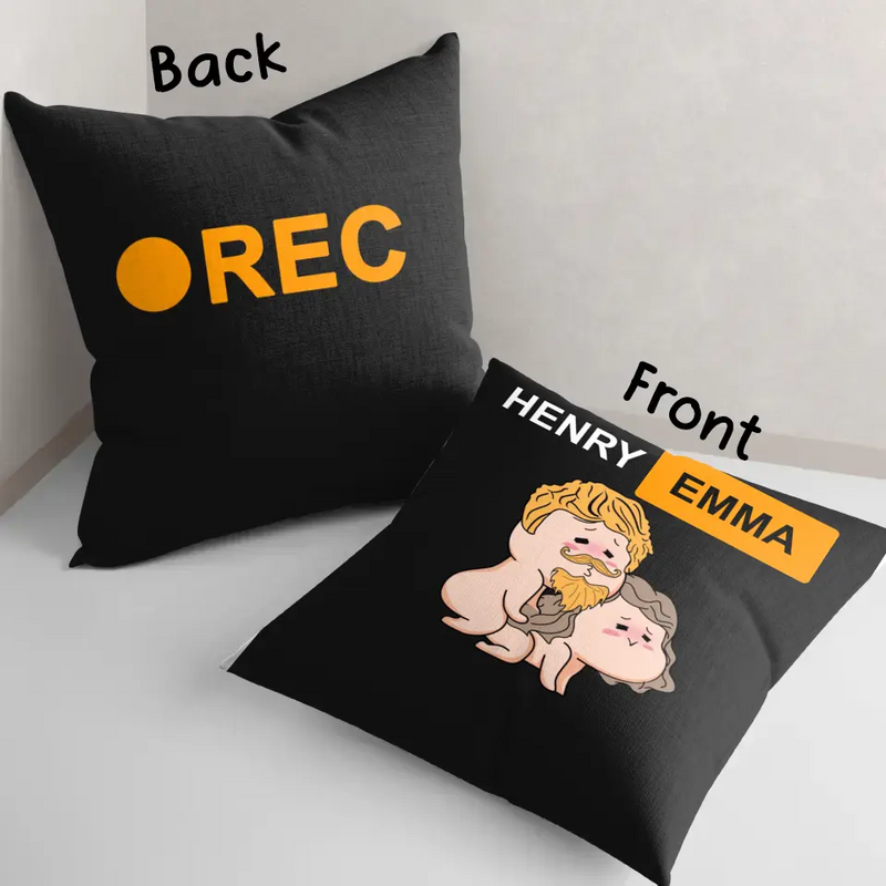 Personalized Pillow Cover - Best Gift Idea For Husband/Wife/Birthday/Anniversary