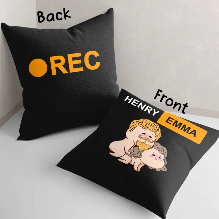 Custom Personalized Pillow Cover - Best Gift Idea For Husband/ Wife/ Birthday/ Anniversary