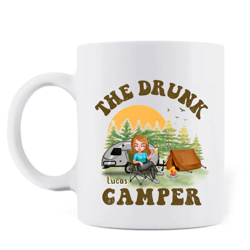 Personalized Camping Coffee Mug - Gift Idea For Camping Loves/Friends- Life Is Better When You're Camping With Friends