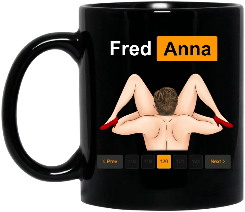 Personalized Couple Coffee Mug - Best Gift Ideas For Husband/Wife/Birthday/Anniversary - Moanday Tongueday Wetday