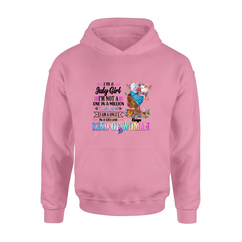 Personalized Birthday Girl Shirt/Hoodie - Gift Idea For Birthday - I'm A October Girl I'm Not A One In A Million Kind Of Girl