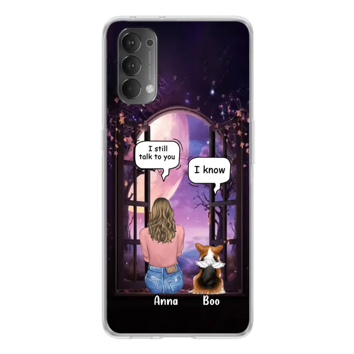 Custom Personalized Memorial Pet Phone Case - Upto 4 Dogs/Cats/Rabbits - Memorial Gift Idea for Dog/Cat/Rabbit Owners - Case For Oppo/Xiaomi/Huawei