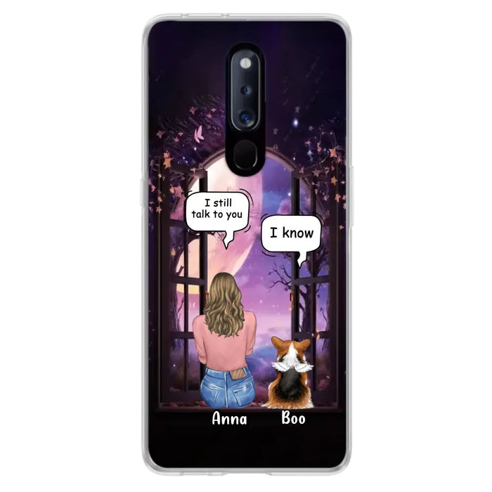 Custom Personalized Memorial Pet Phone Case - Upto 4 Dogs/Cats/Rabbits - Memorial Gift Idea for Dog/Cat/Rabbit Owners - Case For Oppo/Xiaomi/Huawei