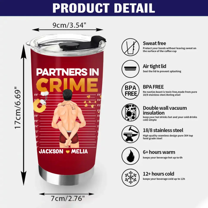 Custom Personalized Couple Tumbler - Gift Idea For Him/Her/Couple - If It's Dirty Kinky Naughty, Messy Or Just Plain Wrong I Want To Do It With You