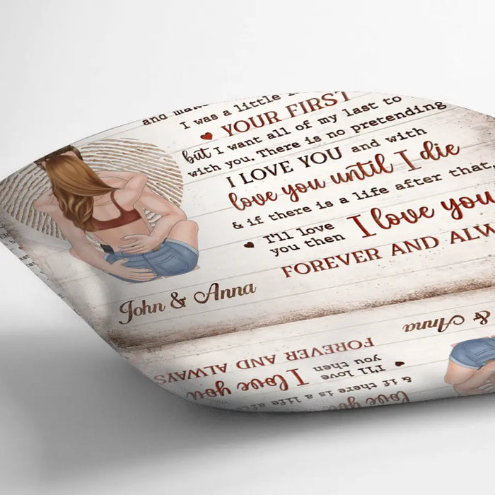 Custom Personalized Couple Pillow Cover - Gift Idea For Couple/Valentines Day - The Day I Met You I Have Found The One Whom My Soul Loves