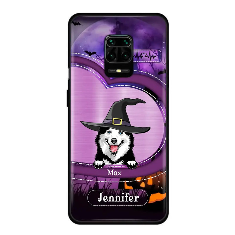 Personalized Dog Halloween Phone Case - Gift Idea For Dog Lover/Halloween - Up to 3 Dogs - Case For Xiaomi/Oppo/Huawei