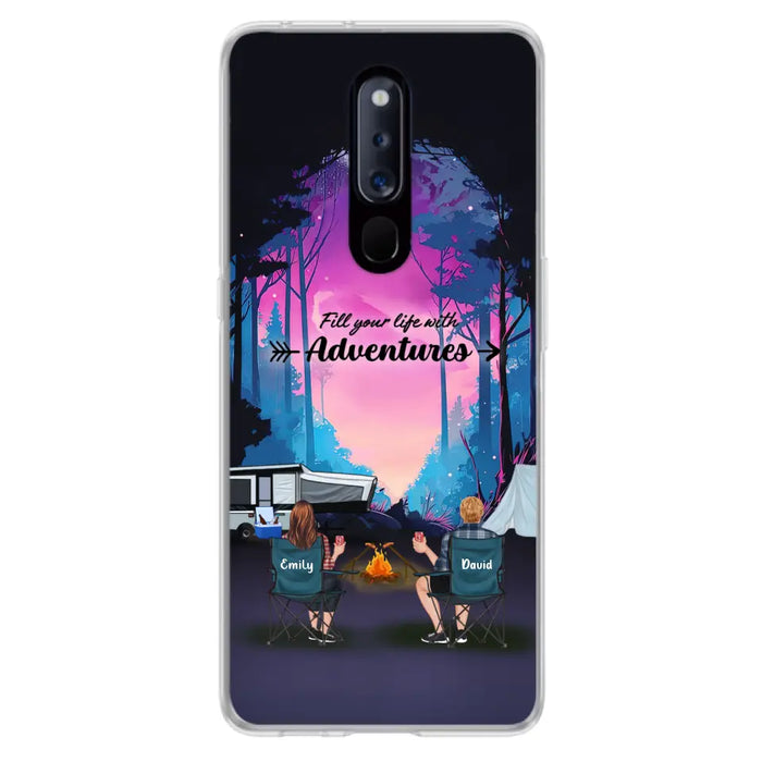 Personalized Camping Phone Case - Full Option - Best Gift For Camping Lovers - Fill Your Life With Adventures - Case For Oppo/Xiaomi/Huawei