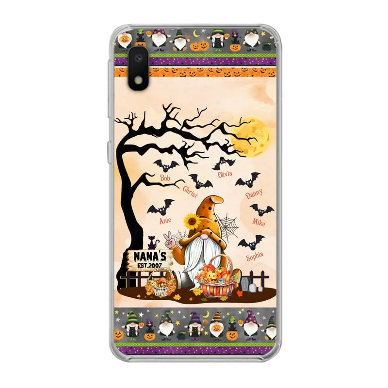Personalized Boo Grandma Phone Case - Halloween Gift For Grandma - Up to 7 Kids - Case For iPhone/Samsung