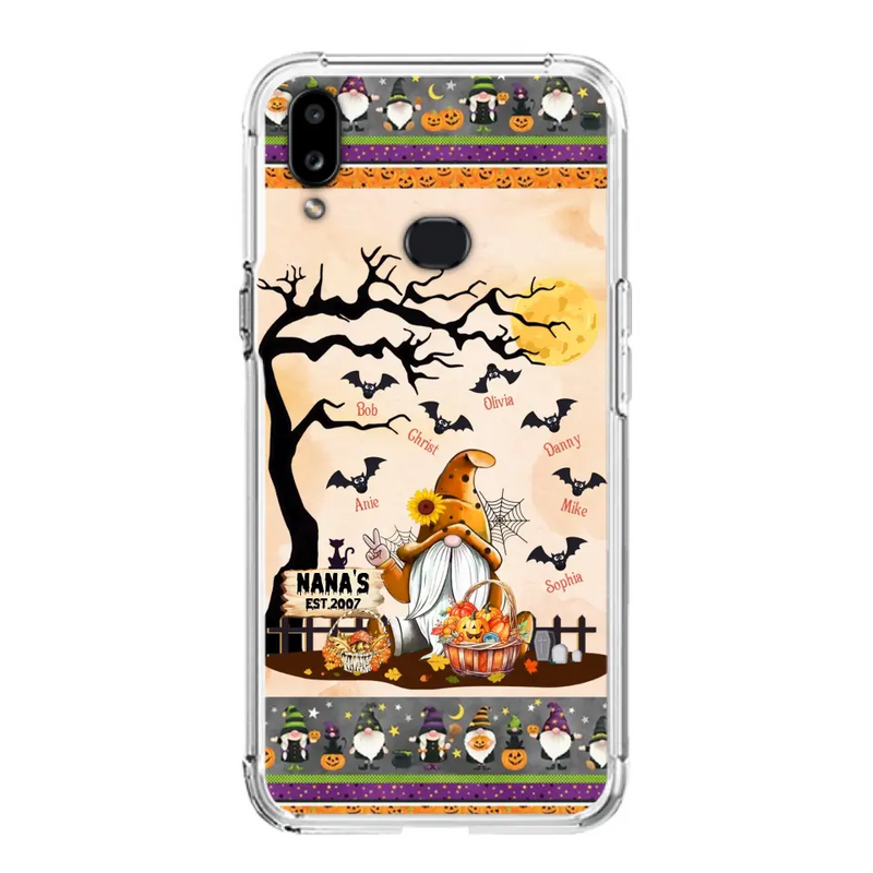 Personalized Boo Grandma Phone Case - Halloween Gift For Grandma - Up to 7 Kids - Case For iPhone/Samsung