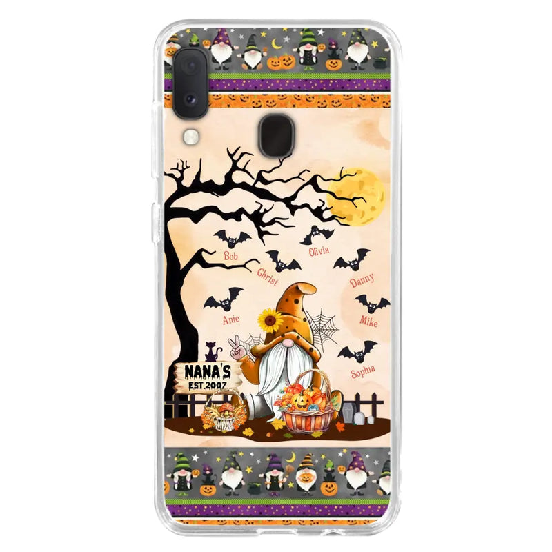 Personalized Boo Grandma Phone Case - Halloween Gift For Grandma - Up to 7 Kids - Case For iPhone/Samsung
