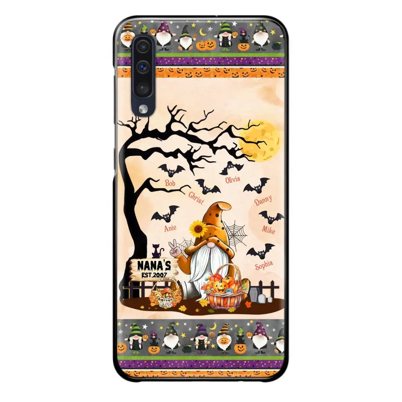 Personalized Boo Grandma Phone Case - Halloween Gift For Grandma - Up to 7 Kids - Case For iPhone/Samsung