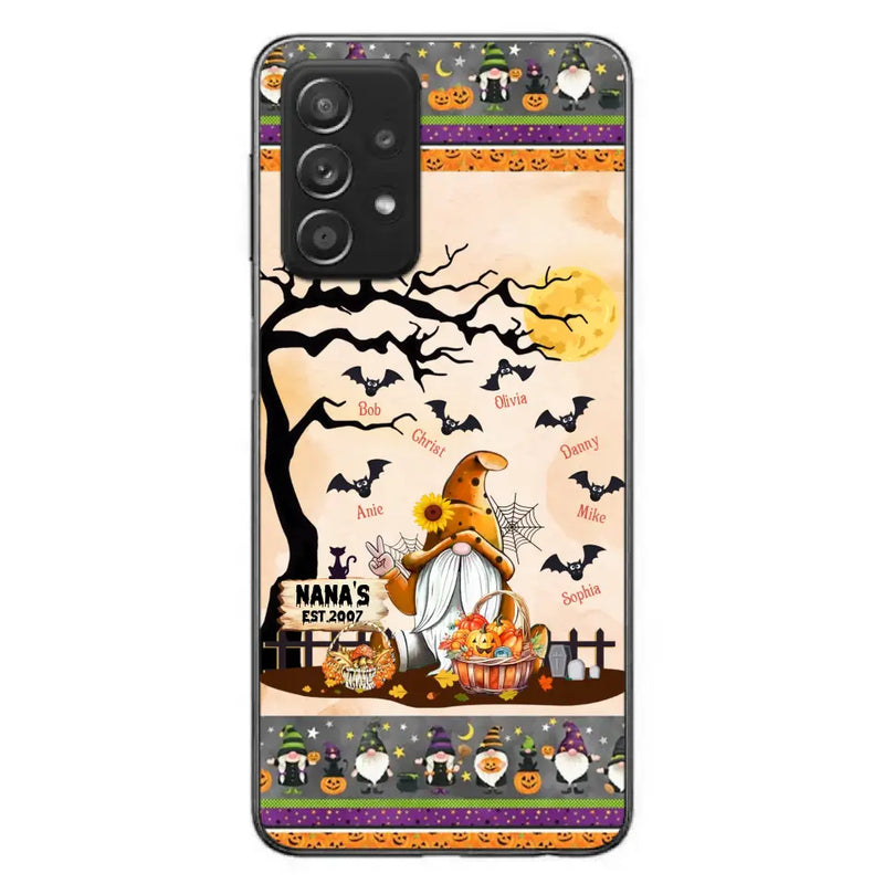 Personalized Boo Grandma Phone Case - Halloween Gift For Grandma - Up to 7 Kids - Case For iPhone/Samsung