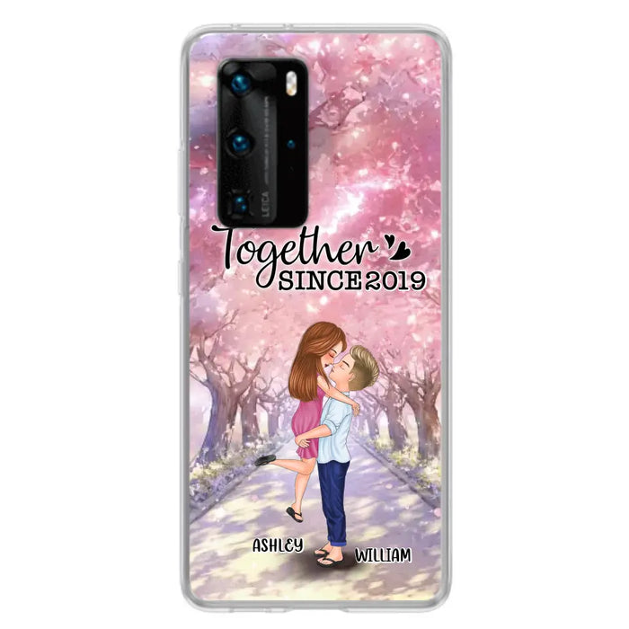 Personalized Couple Phone Case - Wedding/Anniversary Gift Idea for Couple - Together Since 2019 - Case For Oppo/Xiaomi/Huawei