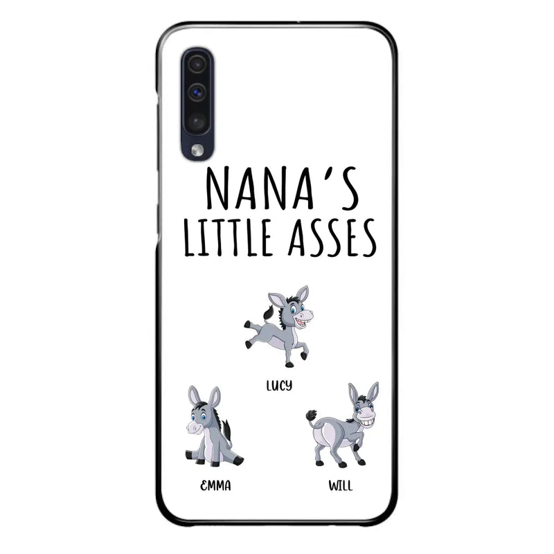 Personalized Donkeys Phone Case - Gift Idea For Family/Grandma/Papa - Up to 12 Donkeys - Case For iPhone/Samsung - Boss's Pain In The Asses