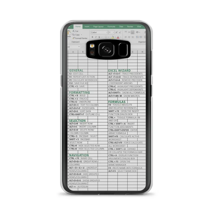 Personalized Excel Phone Case - Gift Idea For Excel Lovers - Cases For iPhone/Samsung