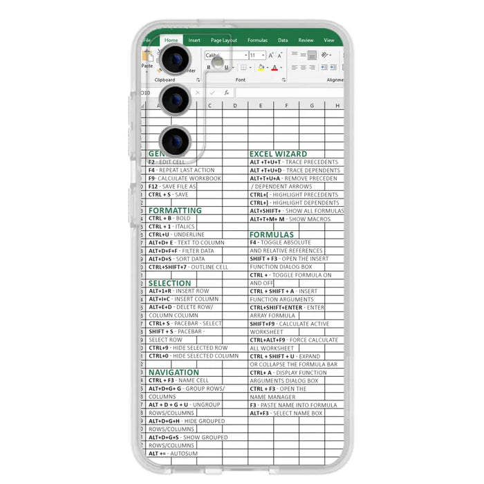 Personalized Excel Phone Case - Gift Idea For Excel Lovers - Cases For iPhone/Samsung