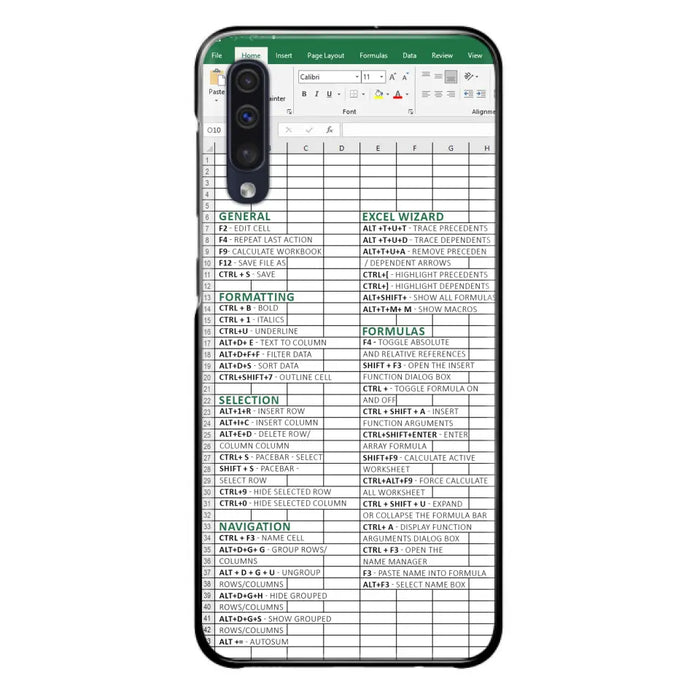 Personalized Excel Phone Case - Gift Idea For Excel Lovers - Cases For iPhone/Samsung