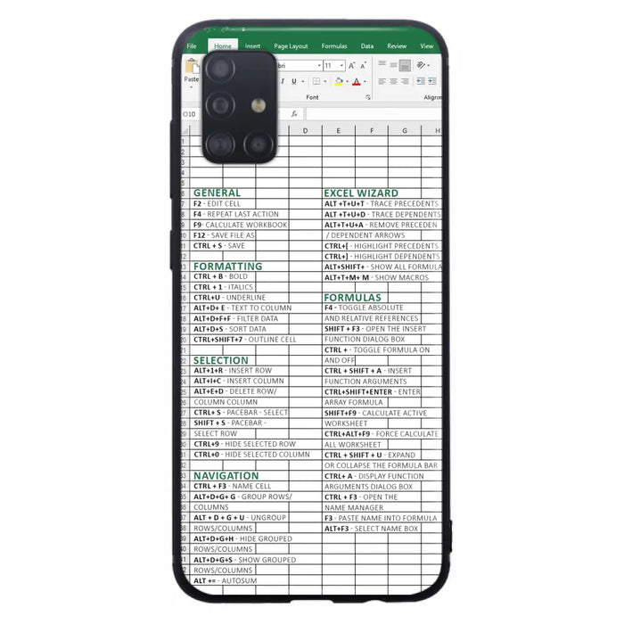 Personalized Excel Phone Case - Gift Idea For Excel Lovers - Cases For iPhone/Samsung