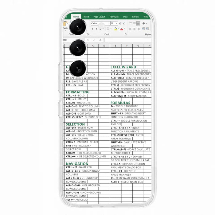 Personalized Excel Phone Case - Gift Idea For Excel Lovers - Cases For iPhone/Samsung