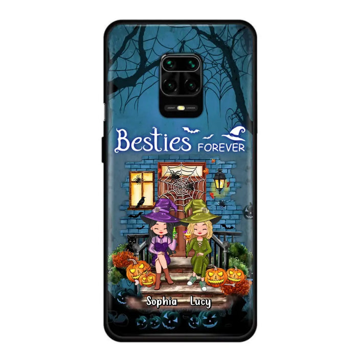 Custom Personalized Halloween Friend Phone Case - Upto 5 Friends - Halloween Gift Idea for Friends/Sisters - Besties Forever - Case for Xiaomi/Huawei/Oppo