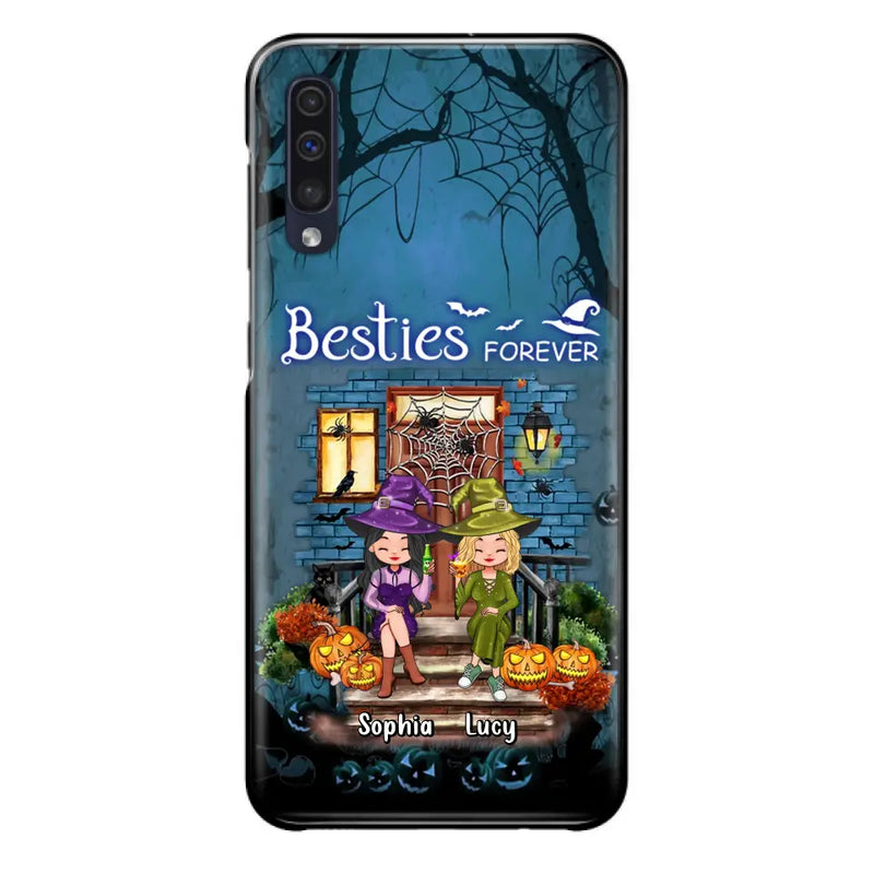 Personalized Halloween Friend Phone Case - Up to 5 Friends - Halloween Gift Idea for Friends/Sisters - Besties Forever - Case for iPhone/Samsung