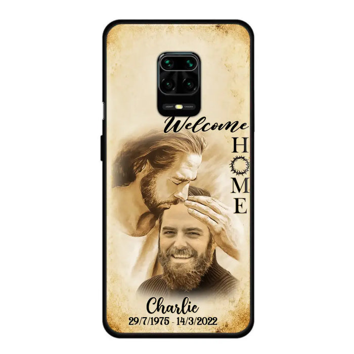 Custom Personalized Memorial Photo Phone Case - Memorial Gift Idea For Family Member/ Pet Owner - Welcome Home - Case For Xiaomi/ Oppo/ Huawei