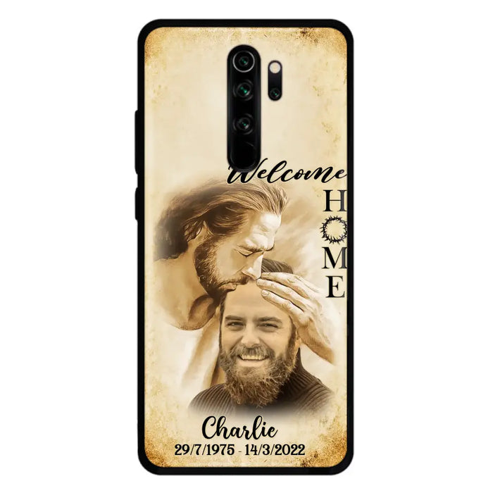 Custom Personalized Memorial Photo Phone Case - Memorial Gift Idea For Family Member/ Pet Owner - Welcome Home - Case For Xiaomi/ Oppo/ Huawei