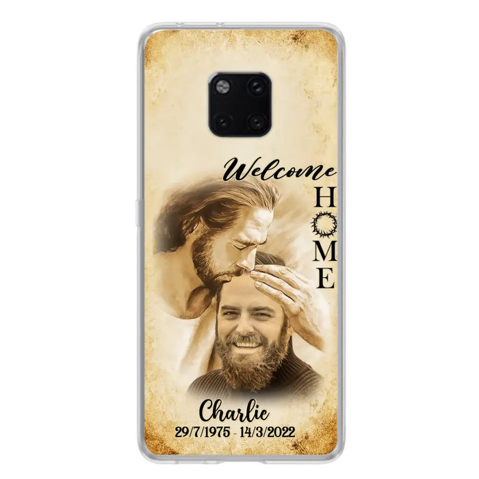 Custom Personalized Memorial Photo Phone Case - Memorial Gift Idea For Family Member/ Pet Owner - Welcome Home - Case For Xiaomi/ Oppo/ Huawei