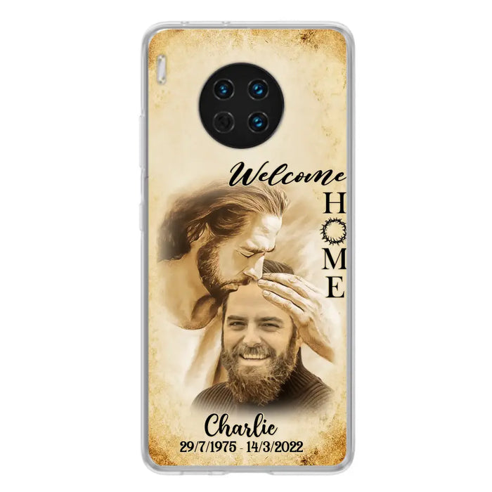 Custom Personalized Memorial Photo Phone Case - Memorial Gift Idea For Family Member/ Pet Owner - Welcome Home - Case For Xiaomi/ Oppo/ Huawei