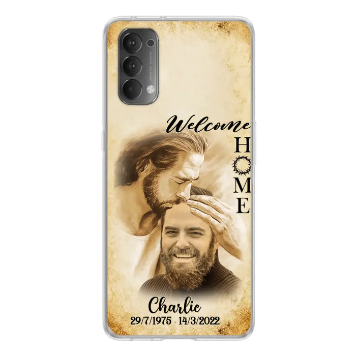 Custom Personalized Memorial Photo Phone Case - Memorial Gift Idea For Family Member/ Pet Owner - Welcome Home - Case For Xiaomi/ Oppo/ Huawei