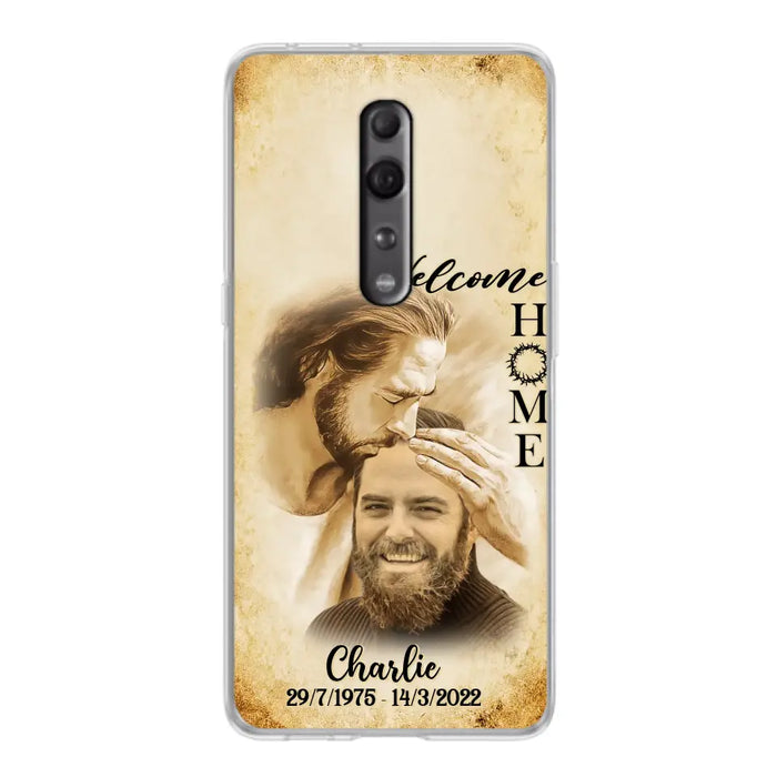 Custom Personalized Memorial Photo Phone Case - Memorial Gift Idea For Family Member/ Pet Owner - Welcome Home - Case For Xiaomi/ Oppo/ Huawei